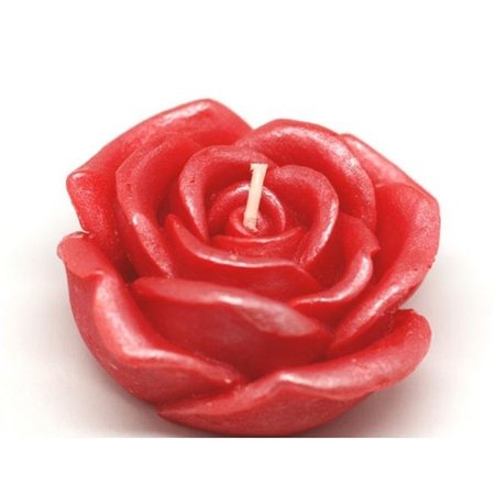 ZEST CANDLE Zest Candle CFZ-074 3 in. Red Rose Floating Candles -12pc-Box CFZ-074